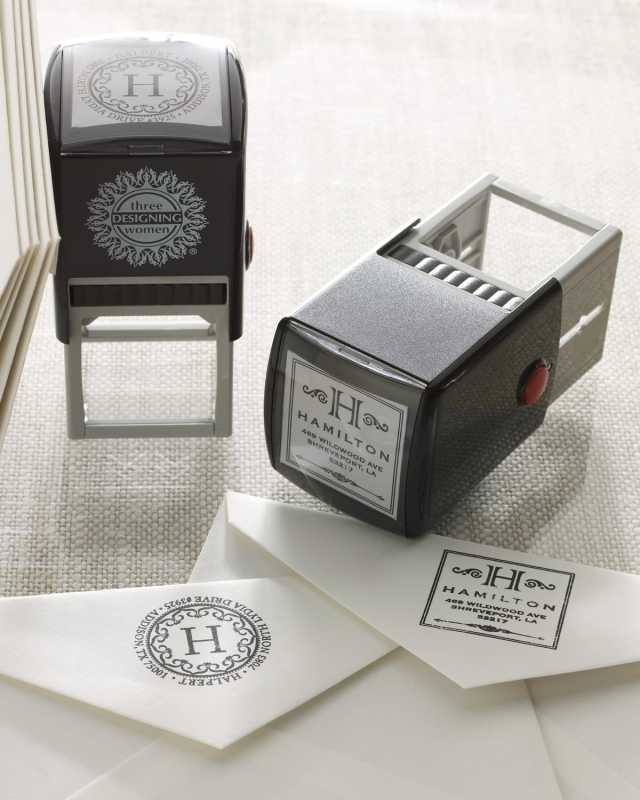 Round Personal Stamper